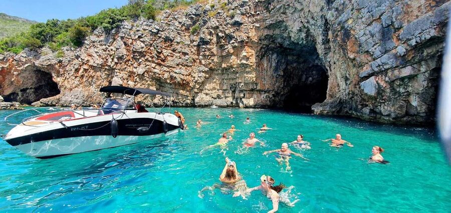 Kotor: Boat Tour with Blue Cave visit and Boka Bay - The Blue Cave: what the swim is really like