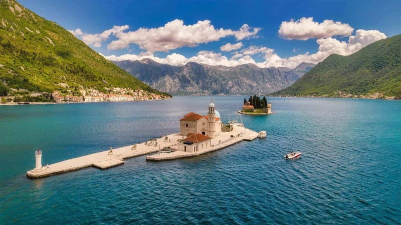 Kotor: Boka Bay, Our Lady of the Rock and Blue Cave Tour - Our Lady of the Rocks and its €1 church entry