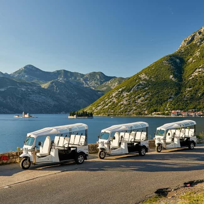 Kotor: Electric tuk-tuk tour of Boka Bay - Muo and Prčanj: village life along the water
