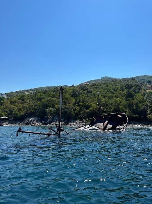 Kotor: Private Blue Cave & Bay of Kotor Boat Tour w/ Drink - Mamula Island and a darker chapter of the bay