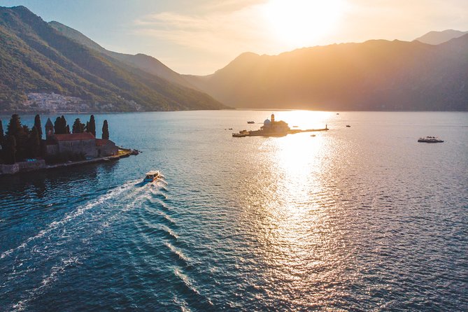 Kotor Private Family Speedboat: Blue Cave & Lady of the Rocks - Cruising through the Bay of Kotor in 20 minutes
