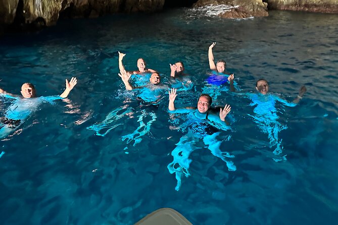 Lady of the Rock and Mamula with Blue Cave Private Tour - Mamula Fortress Seen From the Open Water