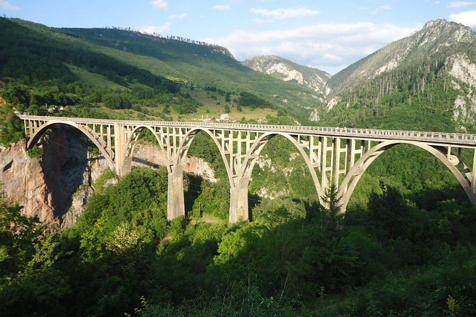 Moraca, Tara & Piva canyons with Durmitor national park - Piva Lake and Pluzine to finish the route
