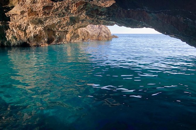 Our Lady of the Rocks and Blue Cave 3 hours tour- ticket tour - Leaving Kotor and crossing the bay