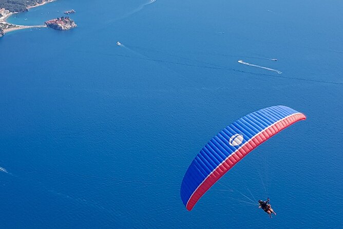 Paragliding in Budva with Certified Pilot (Free Pick-Up Included) - Seeing the Budva Riviera from above