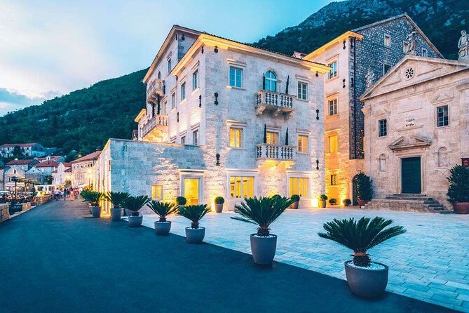Perast and Our Lady of the Rock Tour - The 20-minute ride across Kotor Bay