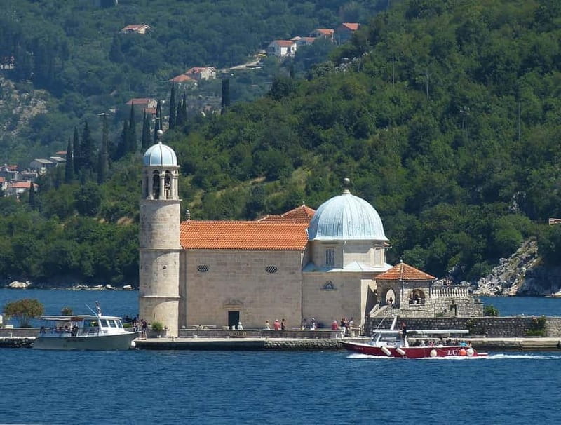 Perast Kotor Bay: boat ride to Our lady of the Rocks & back - Ten minutes across Kotor Bay