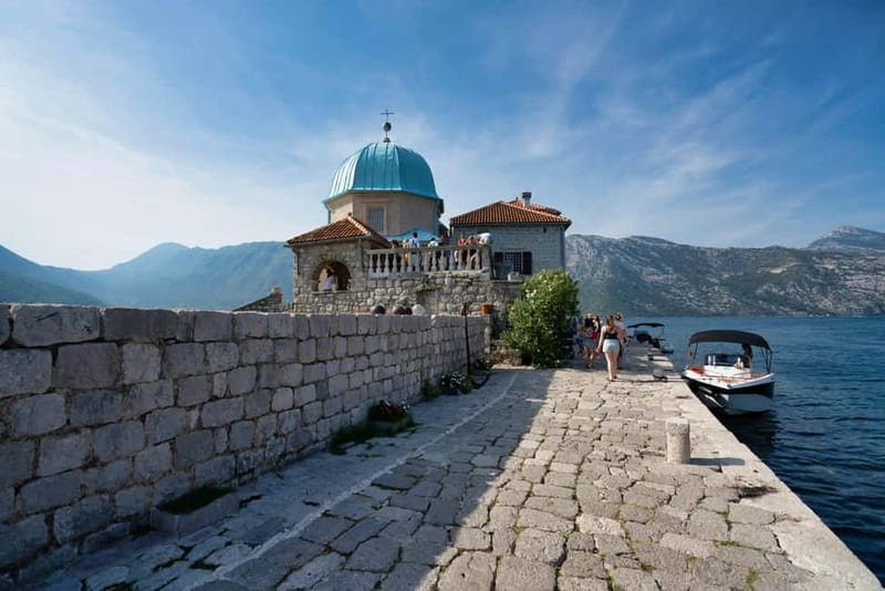 Perast Kotor Bay: boat ride to Our lady of the Rocks & back - Returning to Perast by boat