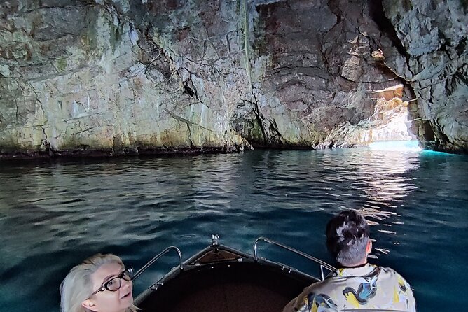 Perast-Our Lady Of The Rocks &Blue Cave-Private Tour Black Pearl - Swimming at the Blue Cave