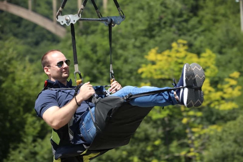 Podgorica: Durmitor National Park- Tara river, bridge & lake - The optional zipline over Tara