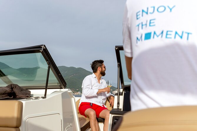 Premium Boat Experience: Herceg Novi Bay w/ Mamula & Blue Cave - The Blue Cave swimming stop