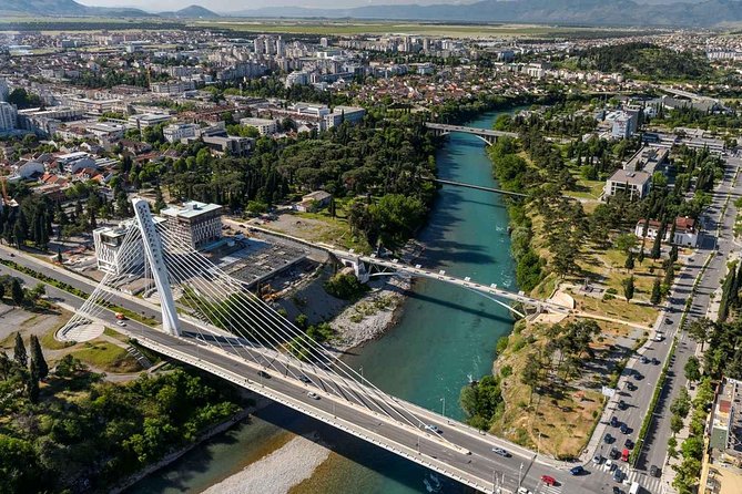 Private transfer from Podgorica airport or Podgorica to Tivat - Leaving Podgorica, Montenegro’s transport hub