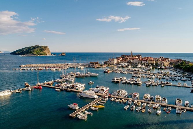 Private Transfer from Tivat airport to Budva or Becici - Arriving in Budva’s Old Town