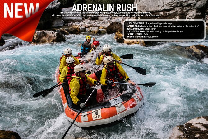 Rafting Adrenalin 7km - Key points to know before booking
