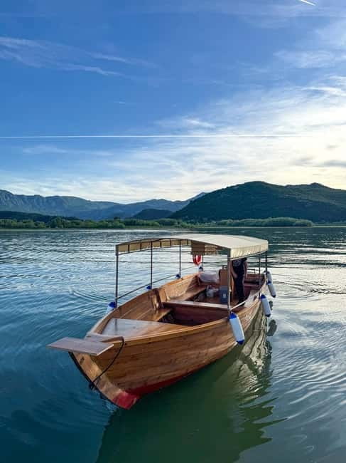 Skadar lake cruise - Virpazar - Kom monastery - Virpazar - Fort Lesendro and the water meadows