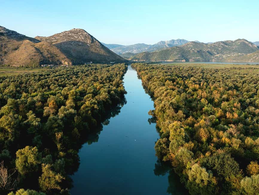 Skadar Lake Guided Tour to Vranjina Monastery & Wine Tasting - Following the Morača River toward Vranjina Island