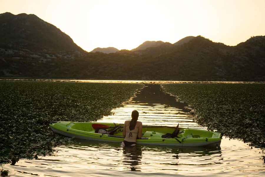Skadar Lake: Individual Kayaking, hidden canals and swimming - Who will enjoy this most?