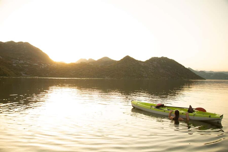 Skadar Lake: Individual Kayaking, hidden canals and swimming - What the first paddle feels like