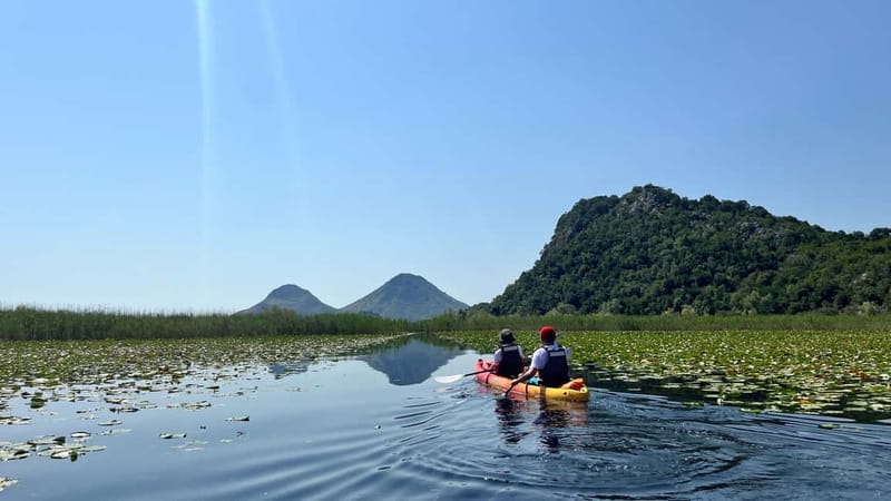 Skadar Lake: Kayak & Paddle board Rental - Adding a fish meal from a local family