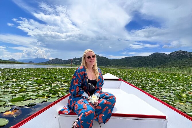 Skadar Lake & Virpazar return trip from Podgorica city - The one-hour Skadar Lake boat ride