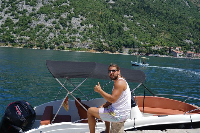Speed Boat Trip: Kotor Bay attraction , Blue Cave and beach time - Mamula Island and the bay’s military past