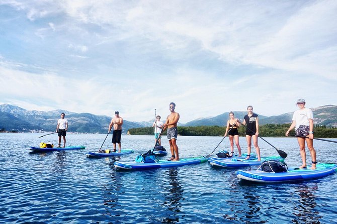 Stand-Up-Paddle Board at Bay of Kotor from Tivat or Kotor - Around Sveti Marko Island
