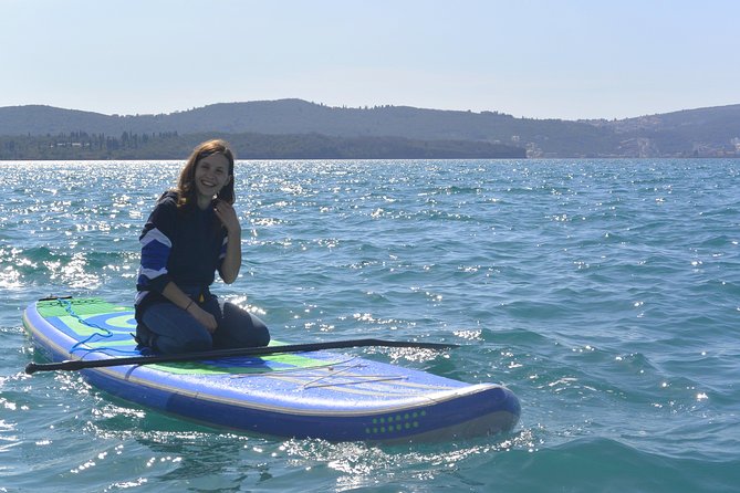 Stand-Up-Paddle Board at Bay of Kotor from Tivat or Kotor - Swimming, dolphins, and time to slow down