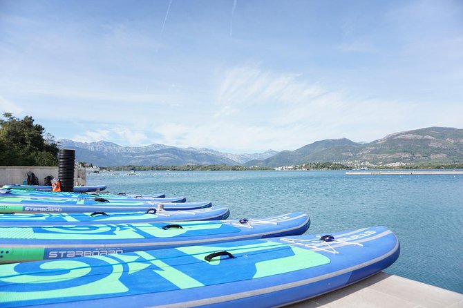 Stand-Up-Paddle Board at Bay of Kotor from Tivat or Kotor - Who will enjoy this most?