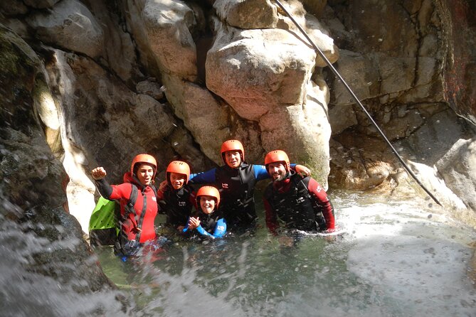Sveti Stefan canyon - Five rappels keep the activity active