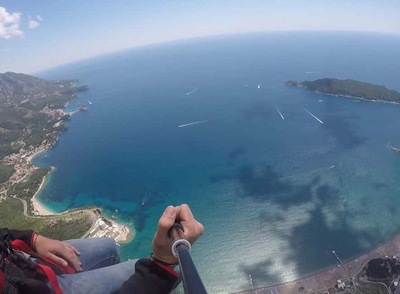 Tandem Paragliding in Budva with Expert Pilots/All-inclusive - How long the experience really takes