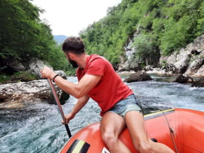 TARA BRIDGE: Tara River Rafting Trip with Jeep Transfer