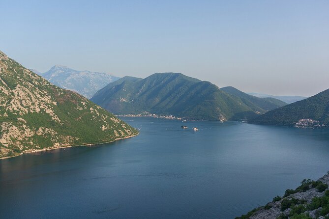 Topolino Guided City Tour by E Car Kotor Tivat - Verige and the view from Our Lady of the Angels