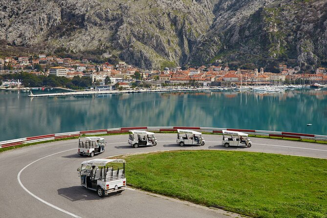 Tuk Tuk Montenegro: Magnificent Boka Bay - Kavac and the high view over Kotor