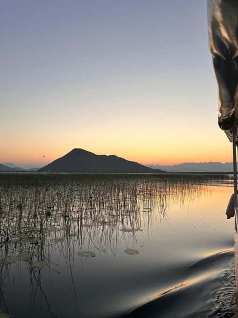 Virpazar – Skadar Lake: sunrise and sunset cruise - Lesendro fortress and the lake’s past